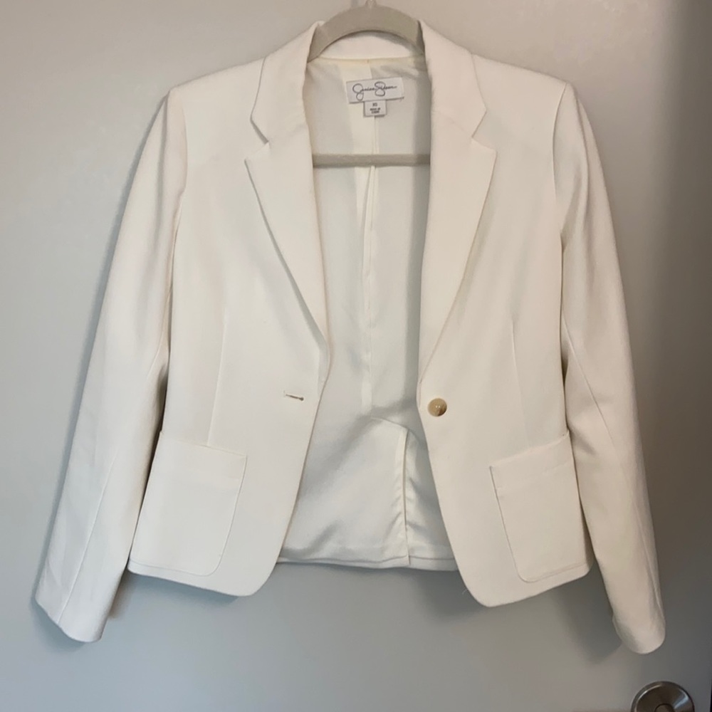 White Jessica Simpson Blazer